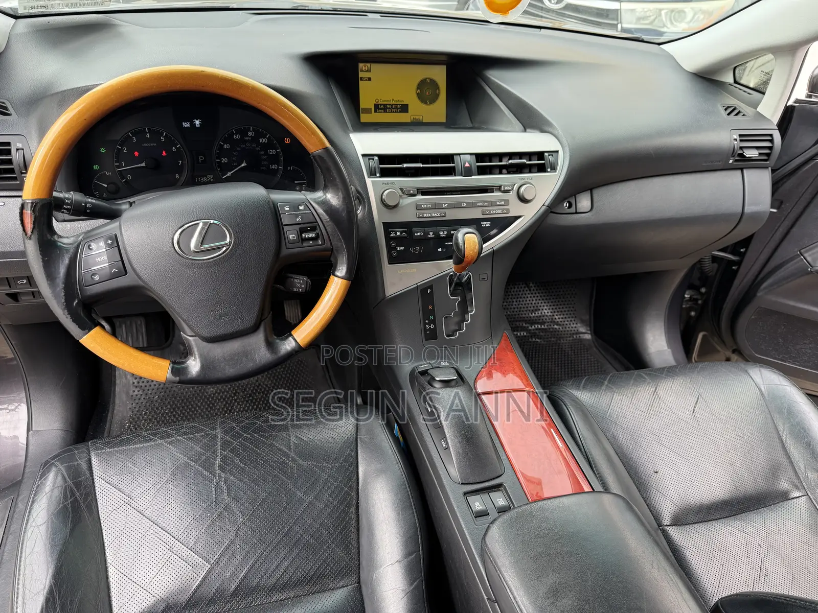 Lexus RX 350 2011 Brown