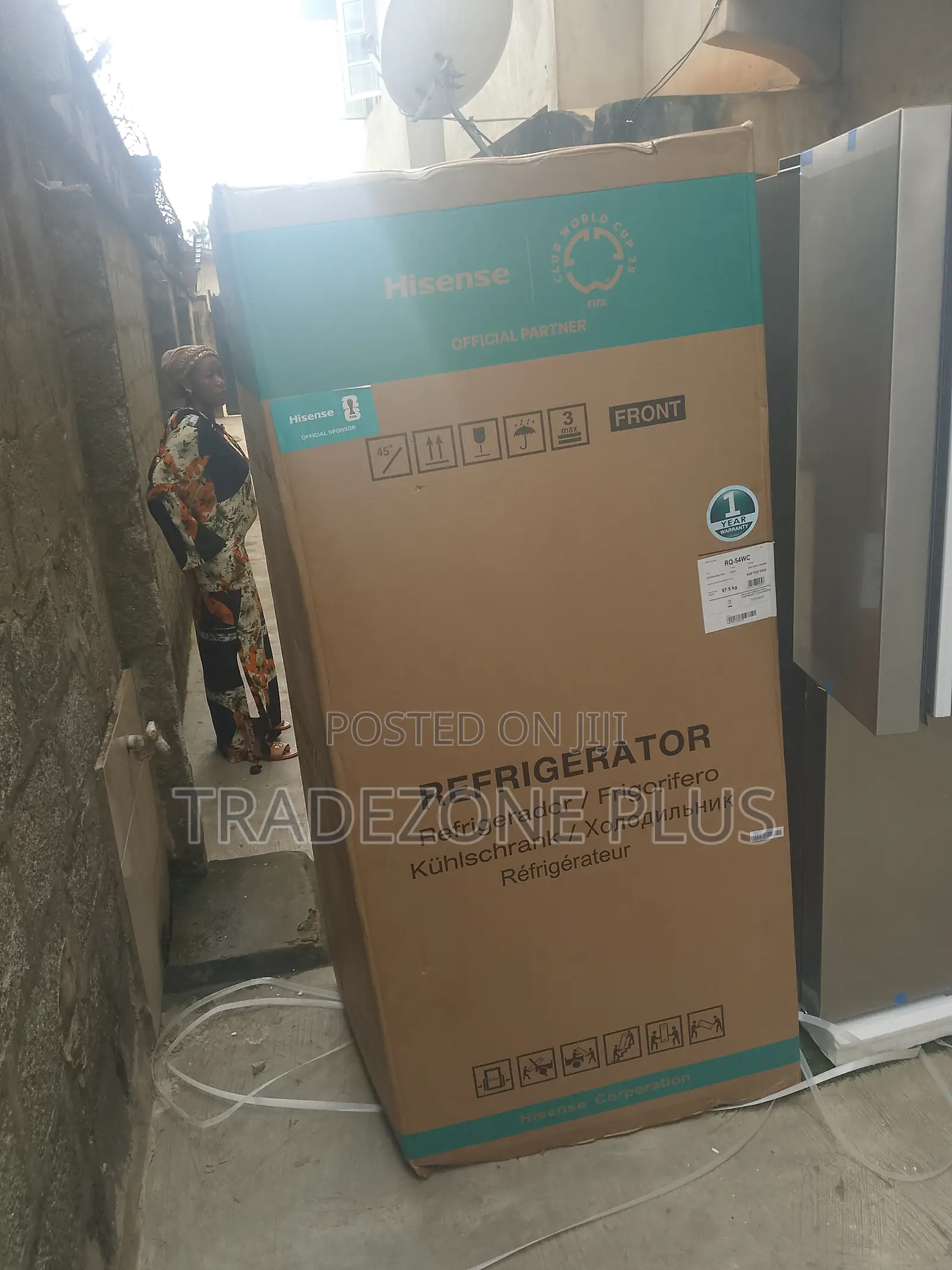 Hisense 392l Four-Door Smart Cooling Refrigerator
