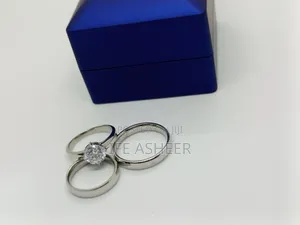 Couples Us Sterling Silver Set Of Wedding Ring - Us002