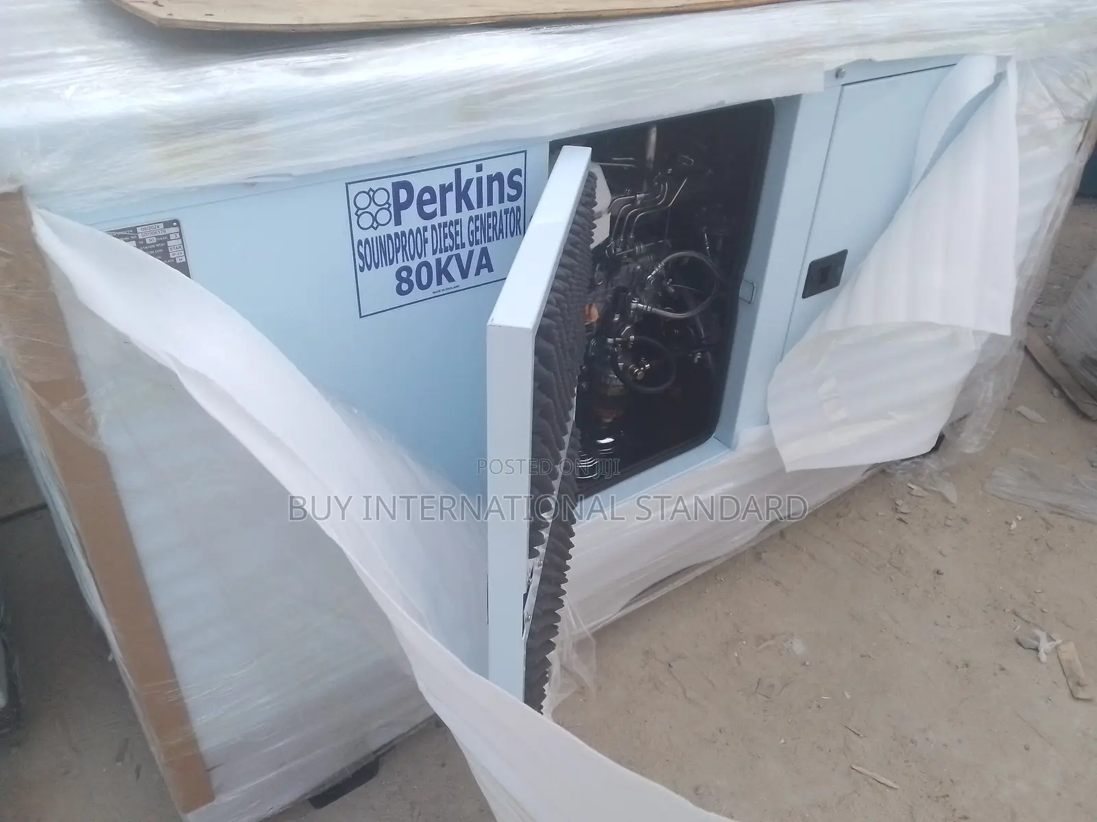 Perkins 80kva Soundproof Genset – Low Price