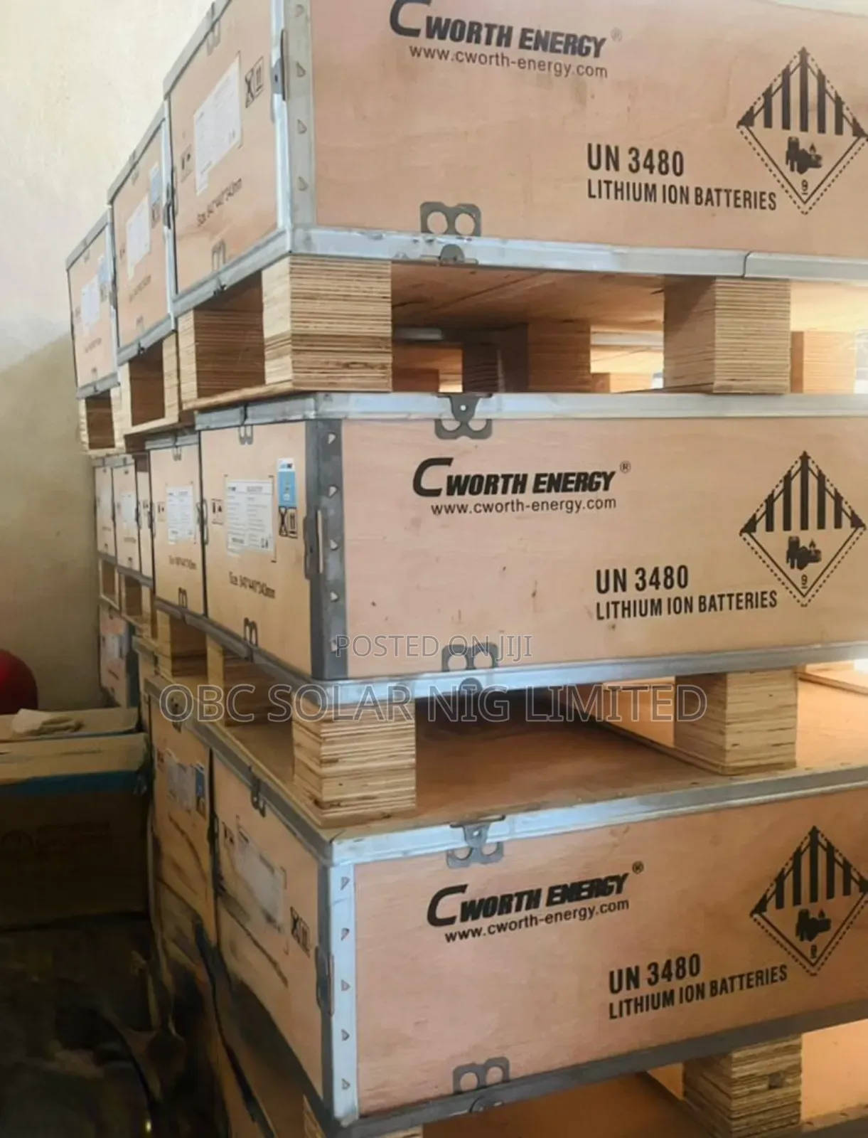 High Efficiency Cworth Lithium Ion Battery