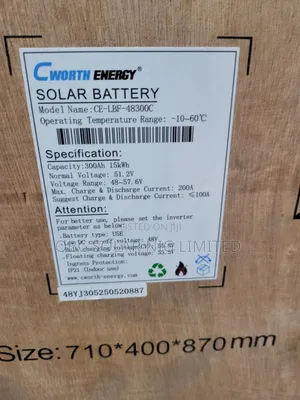 High Efficiency Cworth Lithium Ion Battery