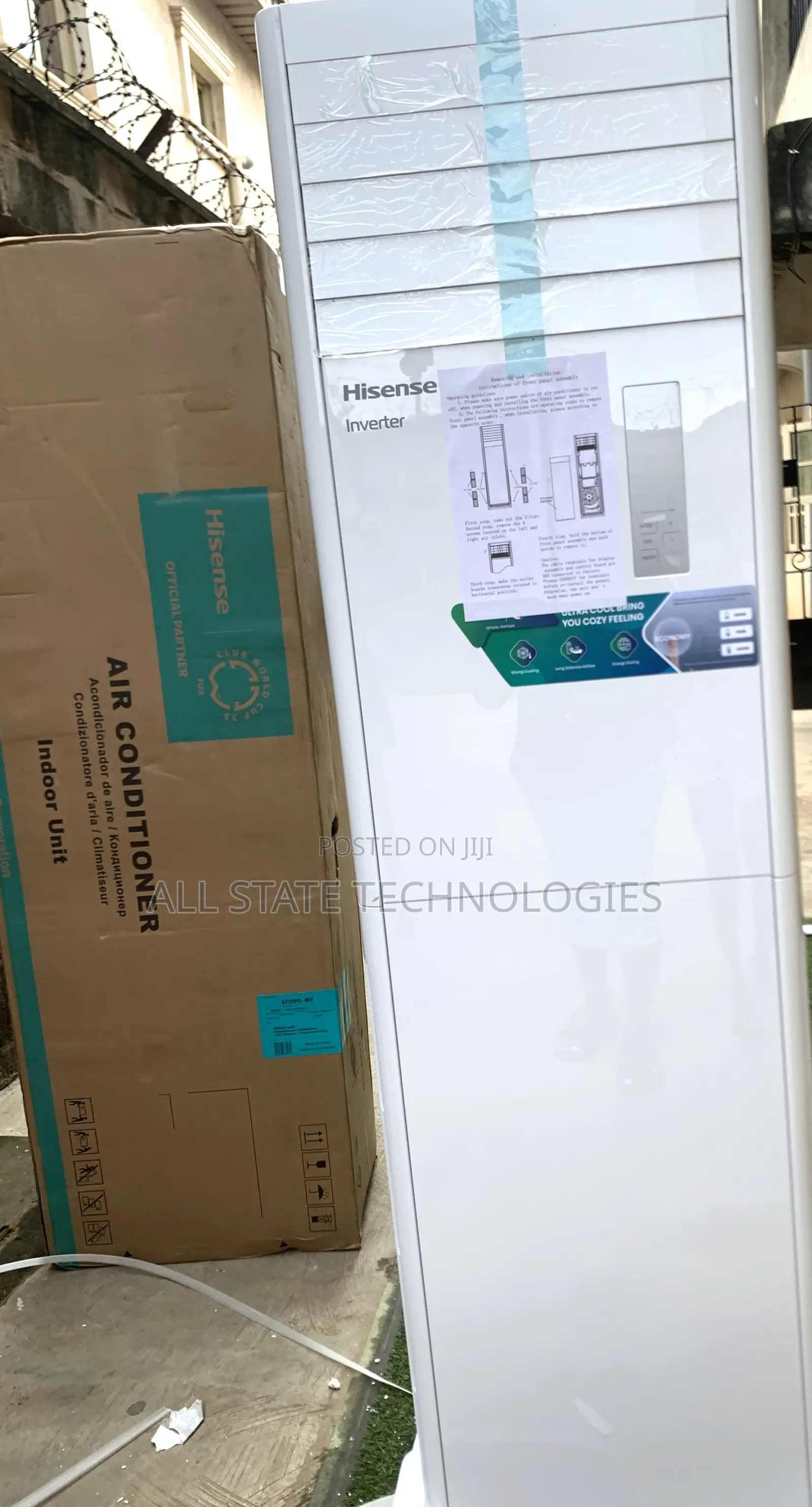 Hisense 3 Tons Standing Air Conditioner With Inverter System
