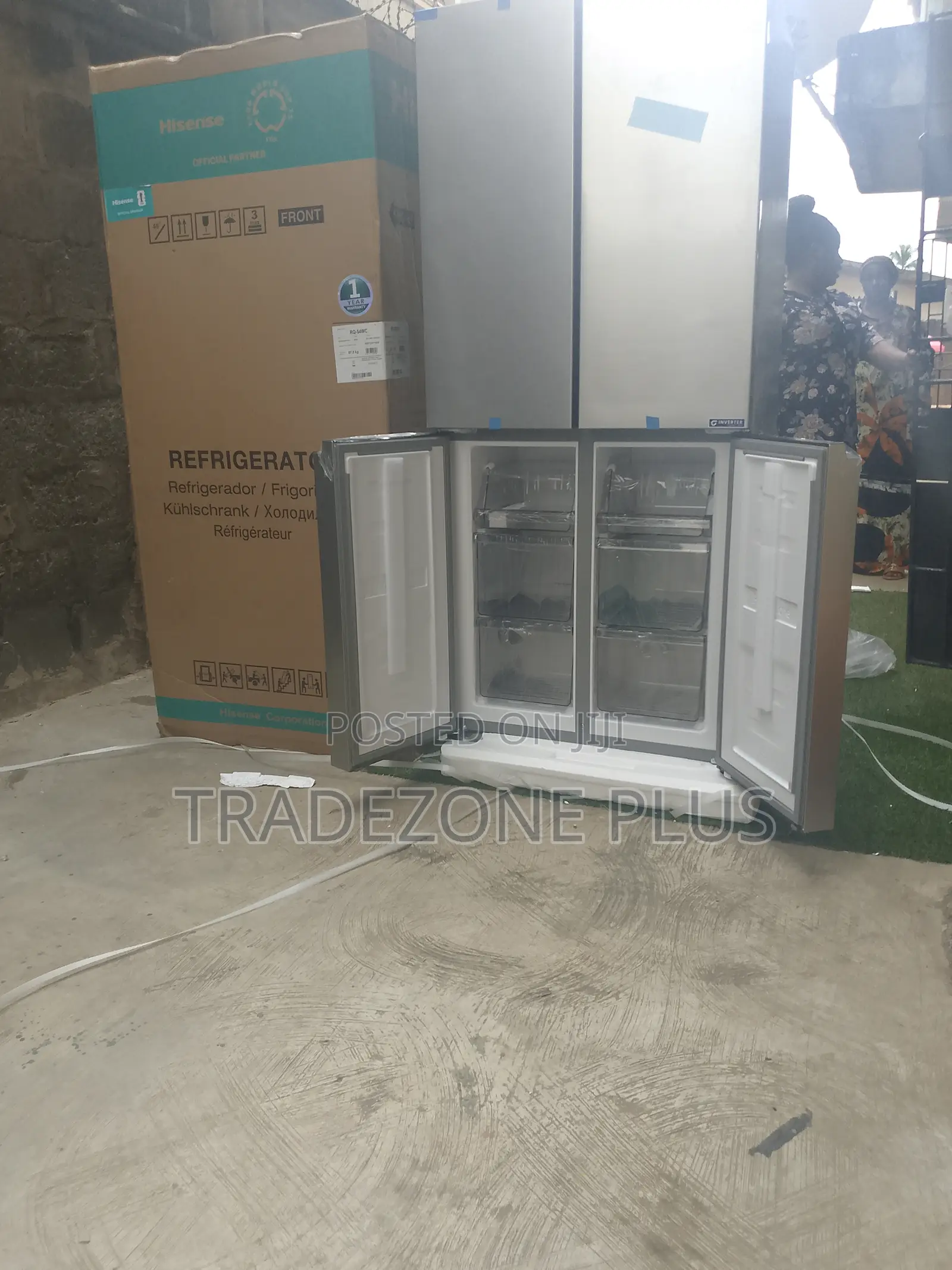 Hisense 392l All-Fresh Multi-Zone Refrigerator