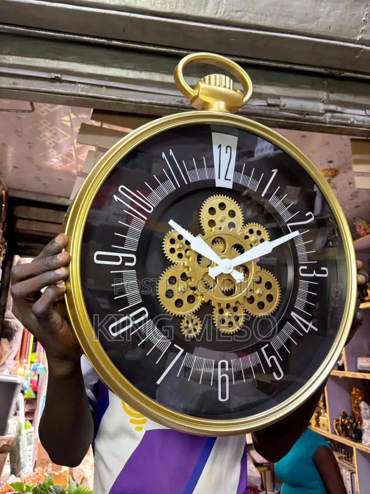 Luxury Rotor Gear Clock