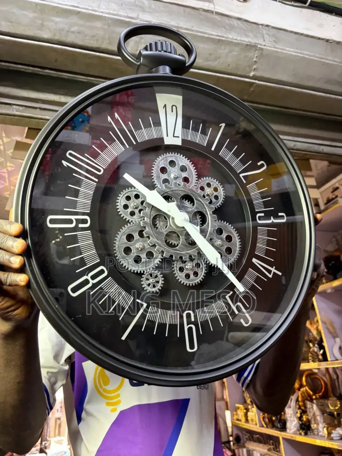 Luxury Rotor Gear Clock