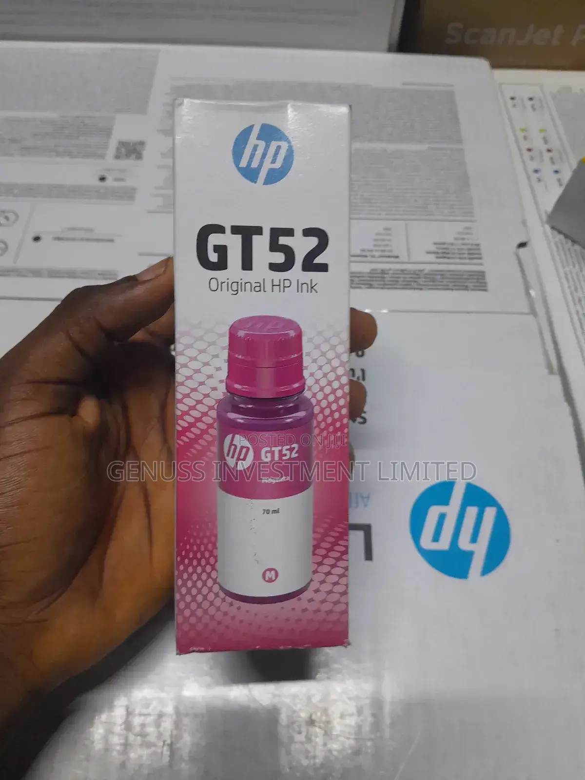 Hp Gt52 Magenta Ink