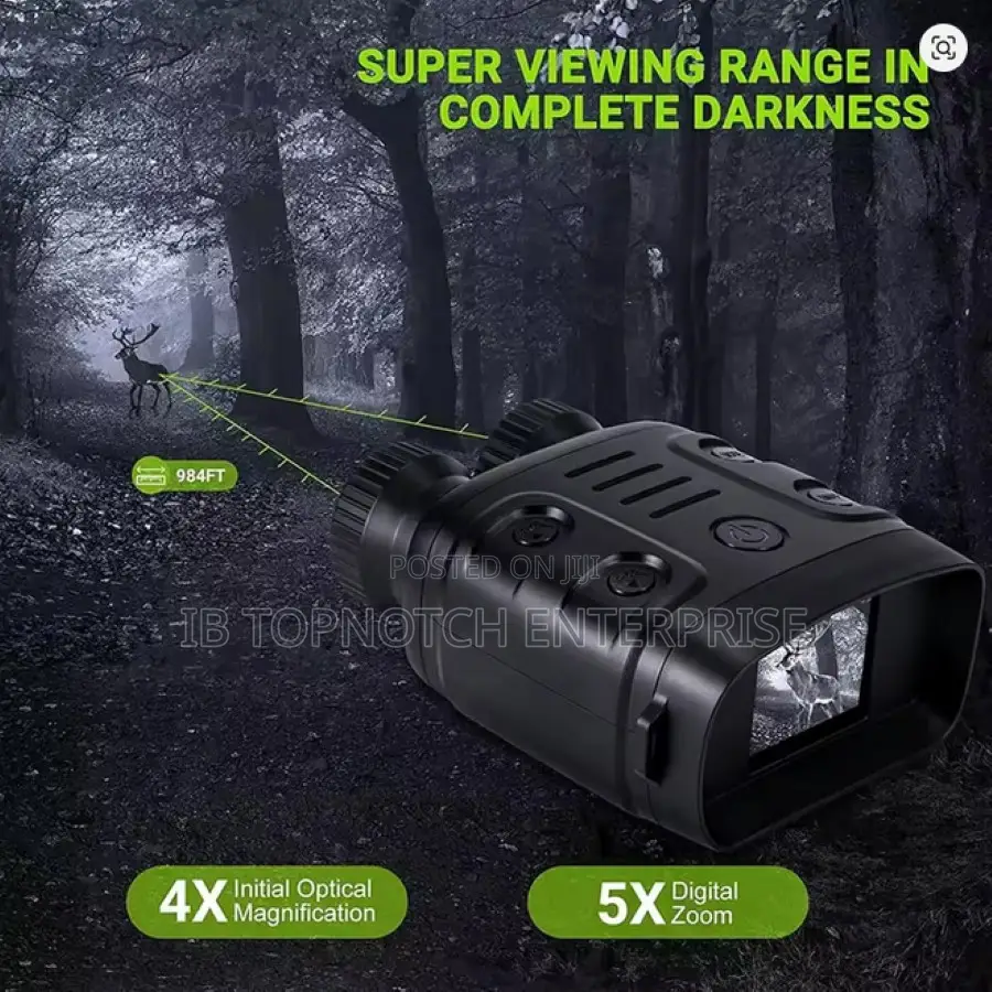 High-Resolution Imaging With Advanced Zoom Infrared Binocular