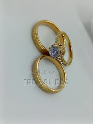 Couples Gold Set Of Wedding Ring - Gc003