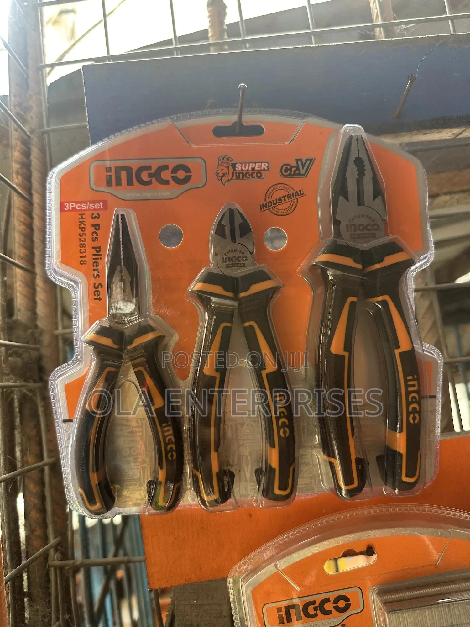 3-Piece Plier Set