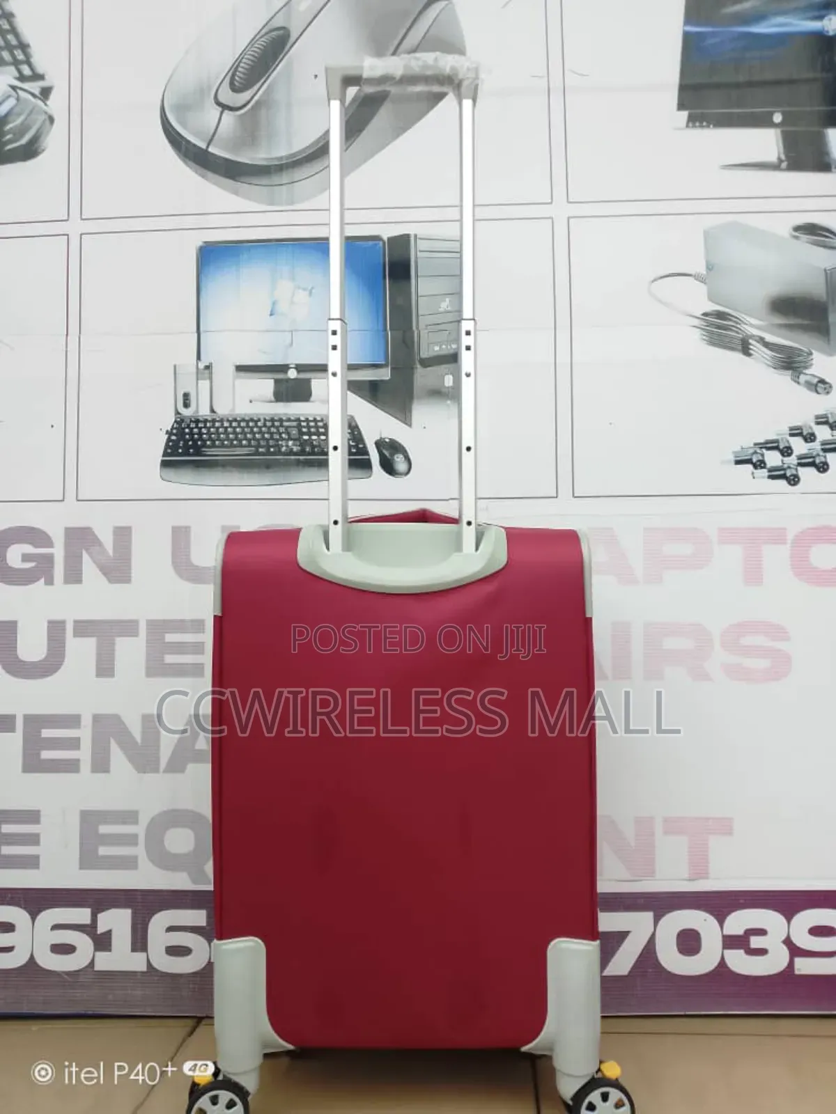 Red Travelling Bags