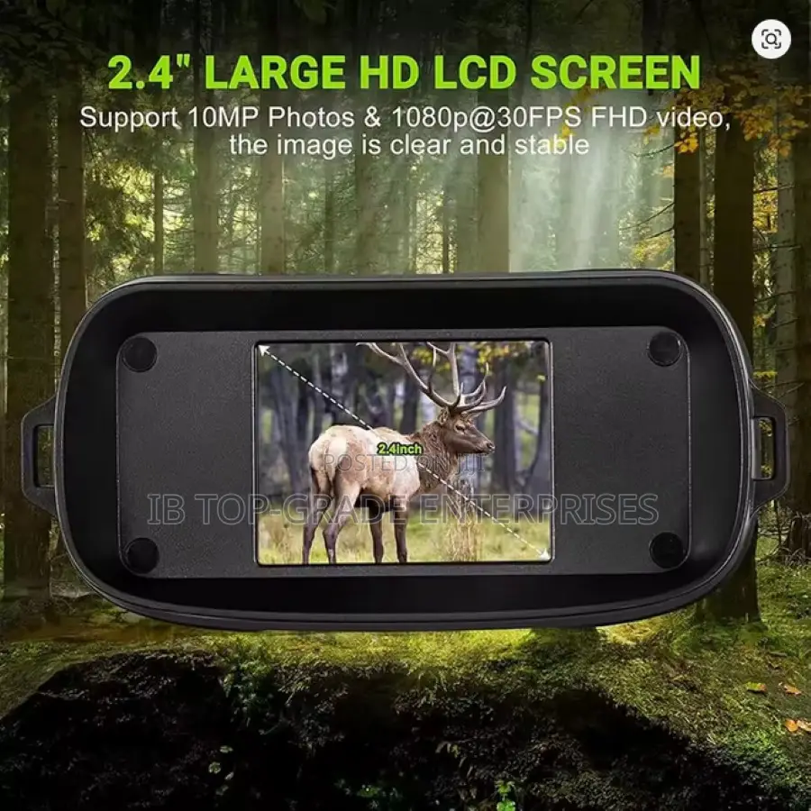 Crystal Clear Vision: Superior Infrared Binocular for Zero Compromise