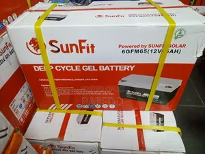 Sunfit 65 Ahms Gel Battery