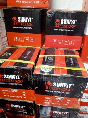 26 Ahms Sunfit Battery