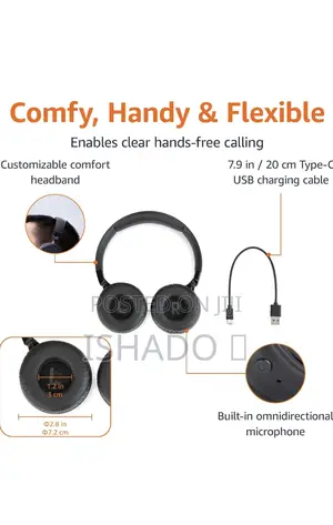 Amazon Basic Bluetooth Headphones Wireless With Microphone,