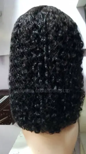 Quality 16 Inch Pixie Curl Human Hair Wig