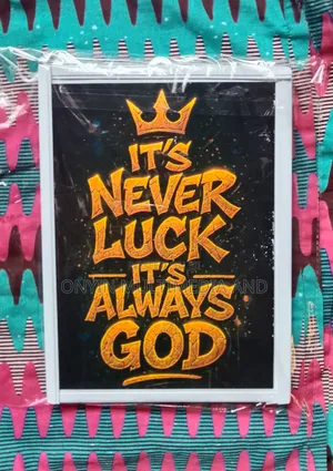 Inspirational Christian Quote Frame (8x12)