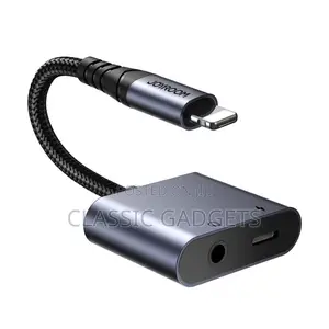 Joyroom Sy-L01 2-in-1 Audio Adapter (Lightning to 3.5mm+Lightning)