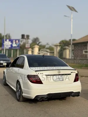 Mercedes-Benz C63 2013 White