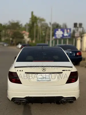 Mercedes-Benz C63 2013 White