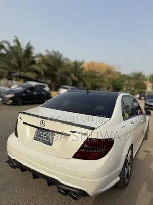 Mercedes-Benz C63 2013 White