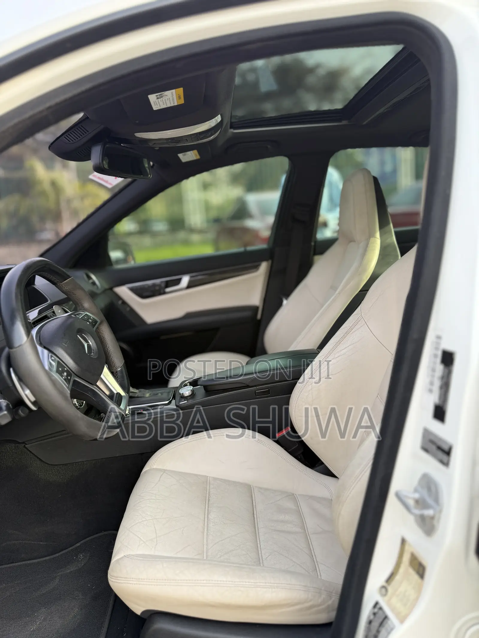 Mercedes-Benz C63 2013 White