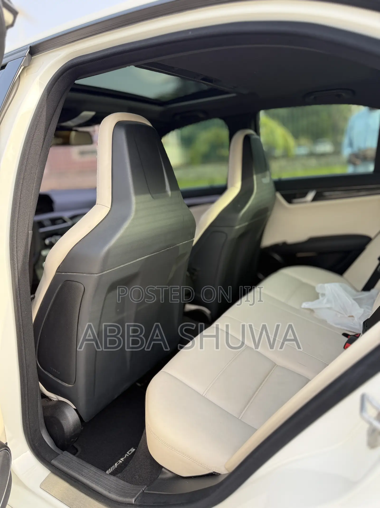 Mercedes-Benz C63 2013 White
