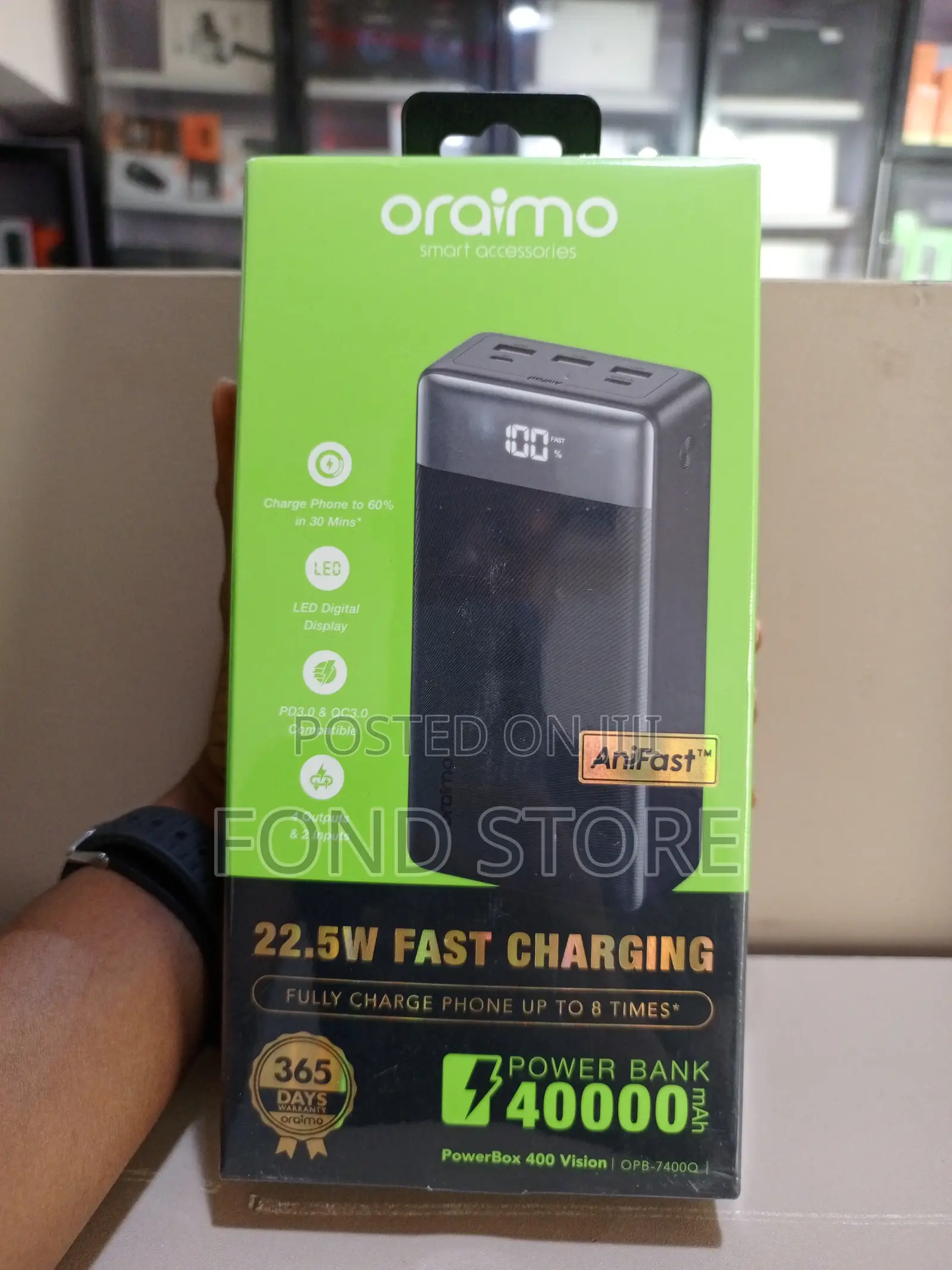 Oraimo Powerbox 400 Vision