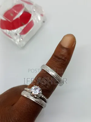 Couples Silver Set Of Wedding Ring - Gc009