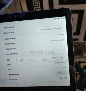 Huawei MediaPad M3 Lite 10 32 GB Gray