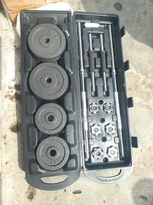 50kg Black Weight Set