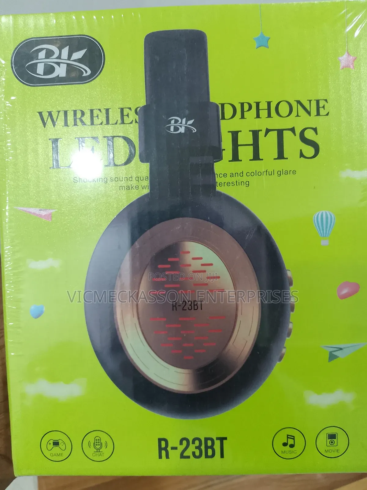 Brand New Bk Headset