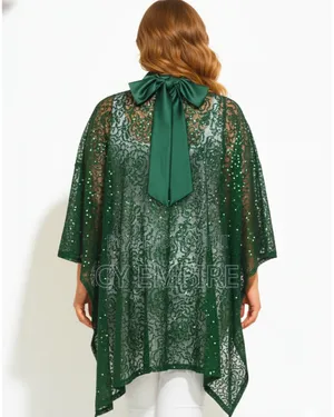 Lace Bubu Top With a Bow