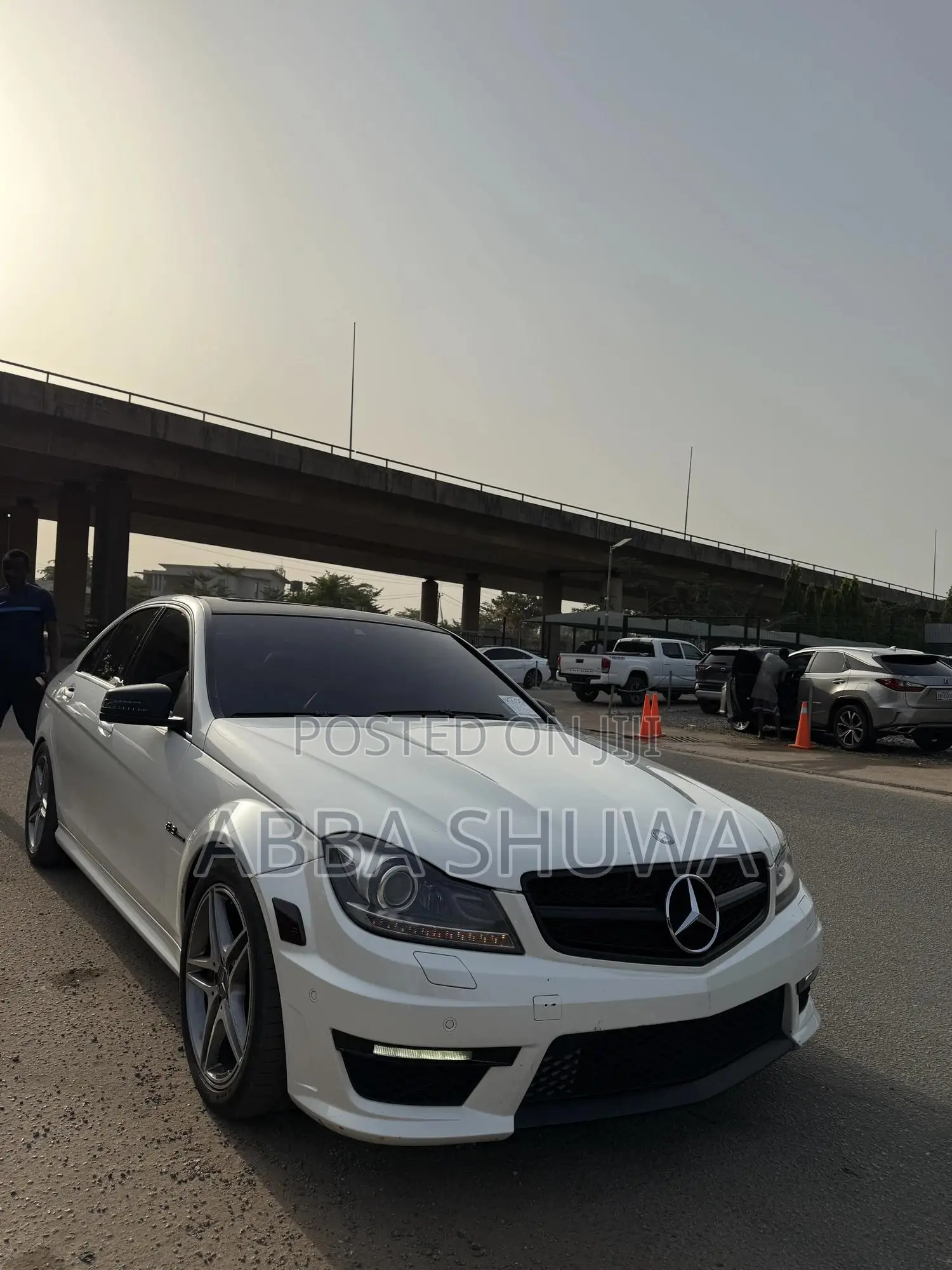 Mercedes-Benz C63 2013 White