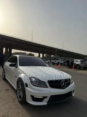 Mercedes-Benz C63 2013 White