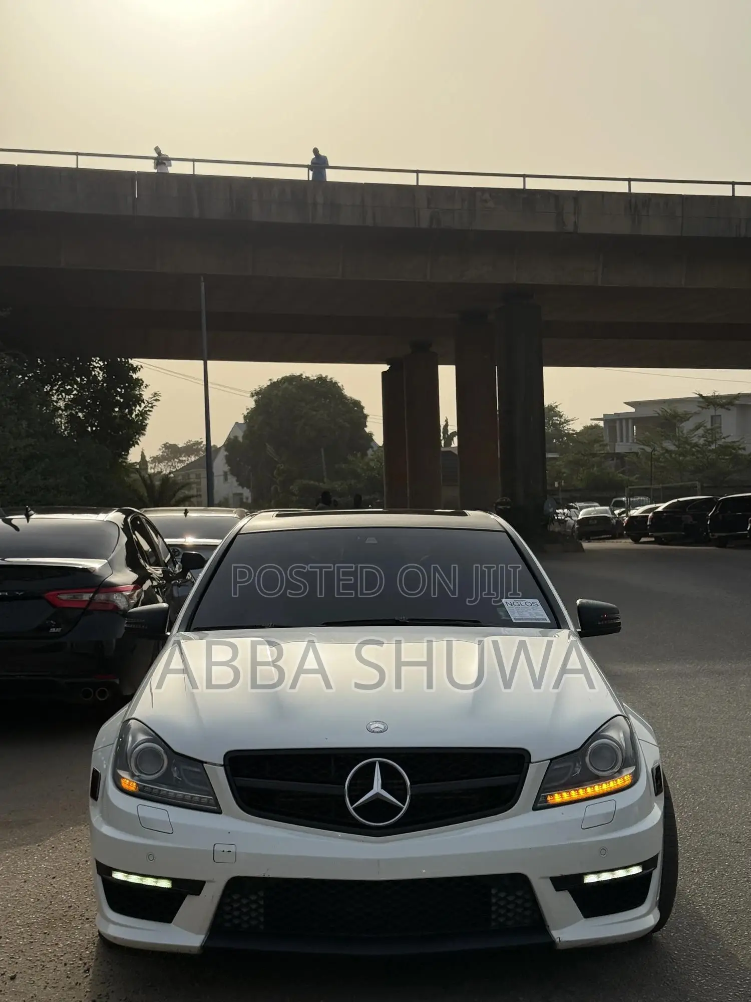 Mercedes-Benz C63 2013 White