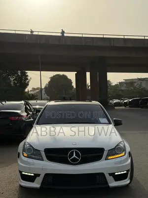Mercedes-Benz C63 2013 White