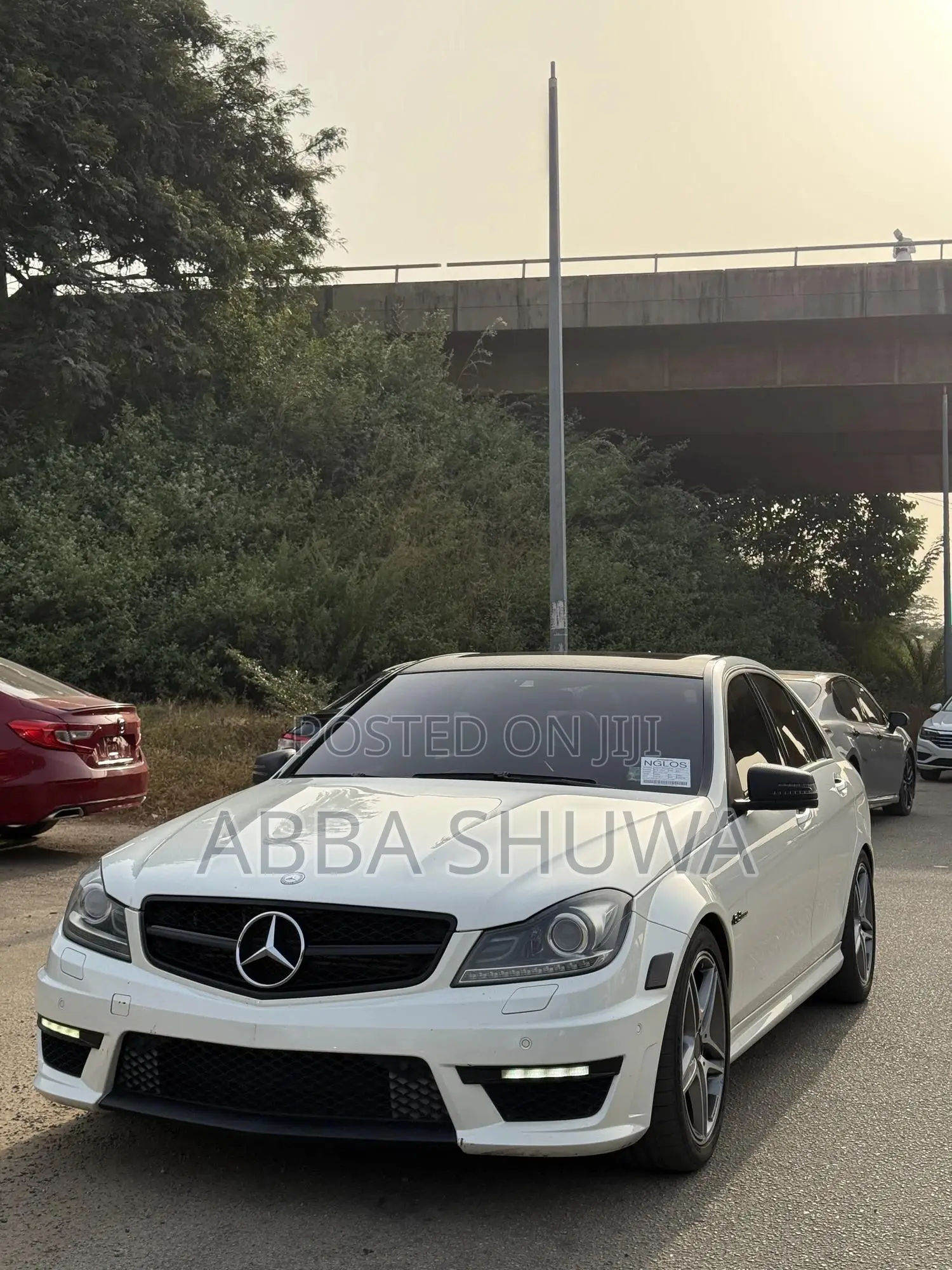 Mercedes-Benz C63 2013 White