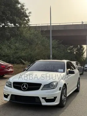Mercedes-Benz C63 2013 White