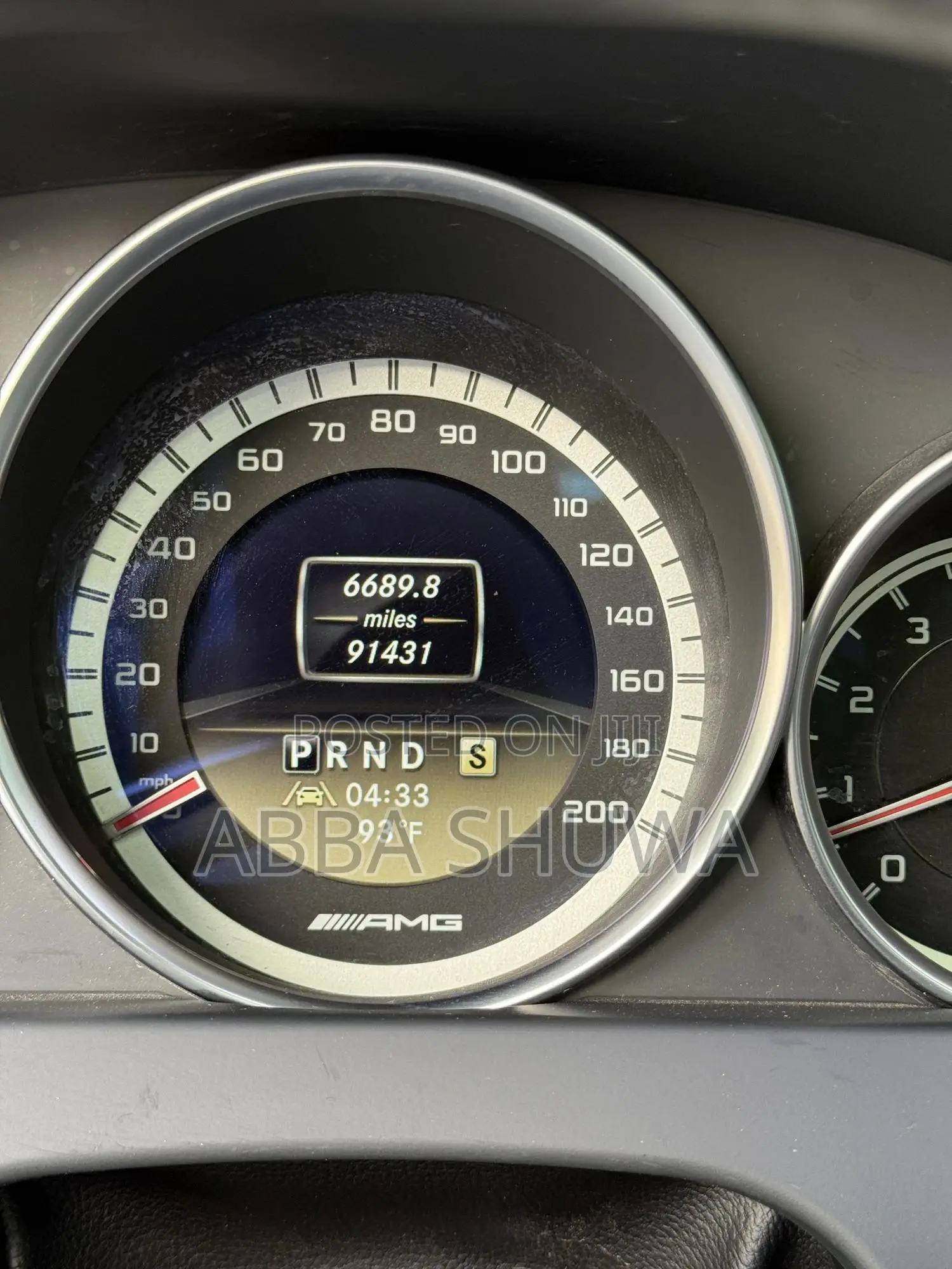 Mercedes-Benz C63 2013 White