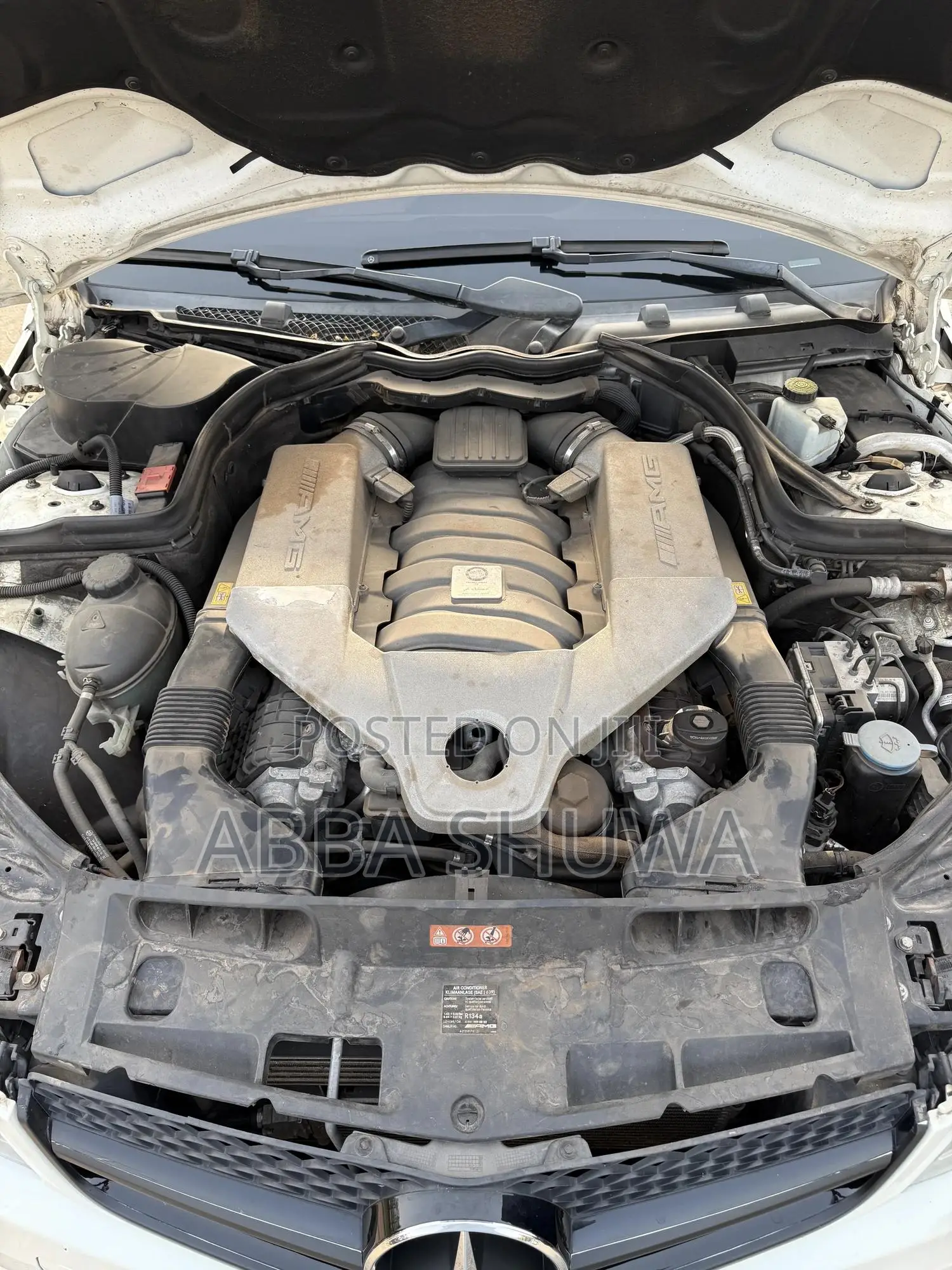 Mercedes-Benz C63 2013 White