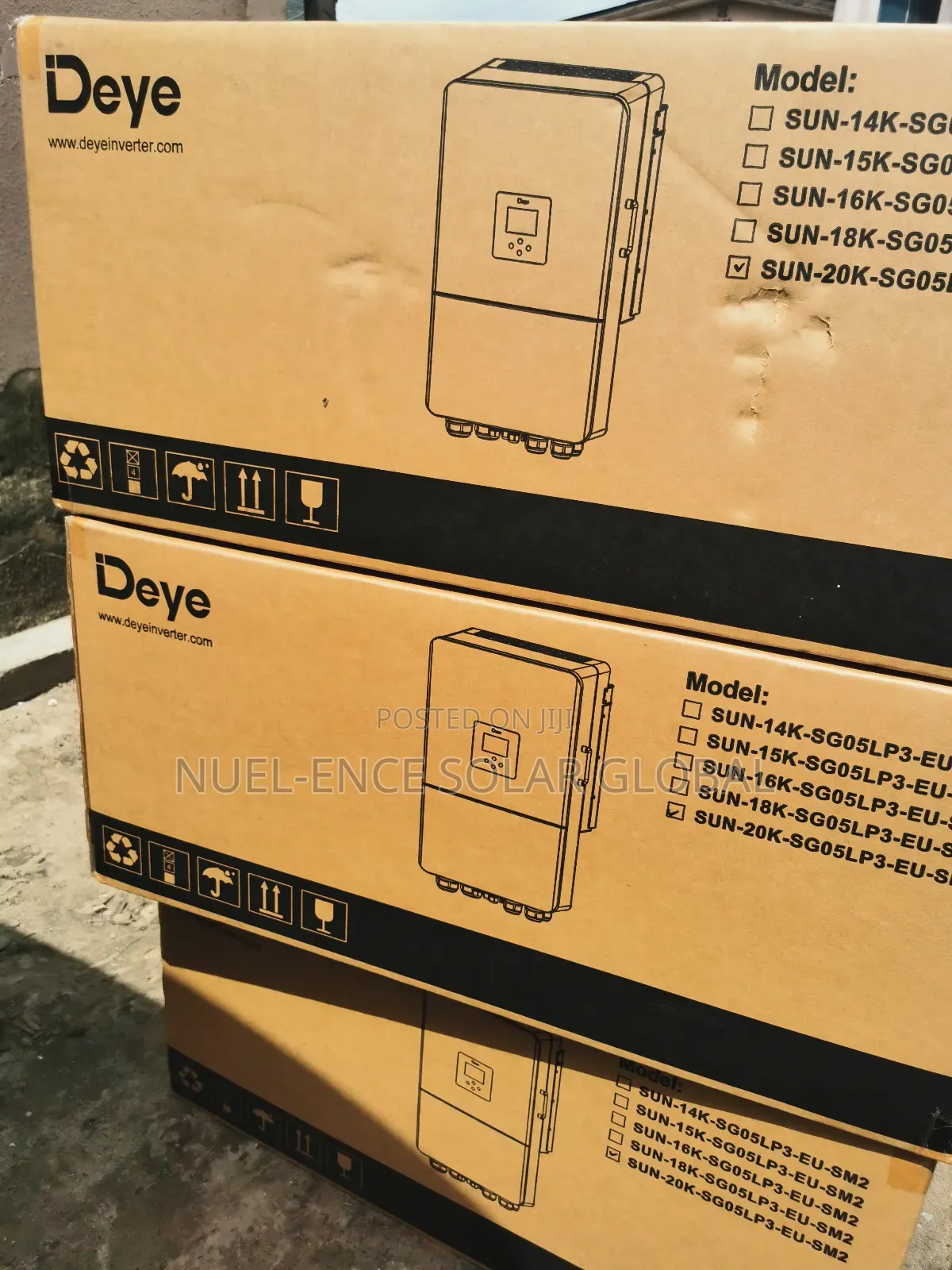 20kw Deye Hybrid Inverter 3phase