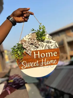 Home Sweet Home
.
Wooden Write Up Decor
.