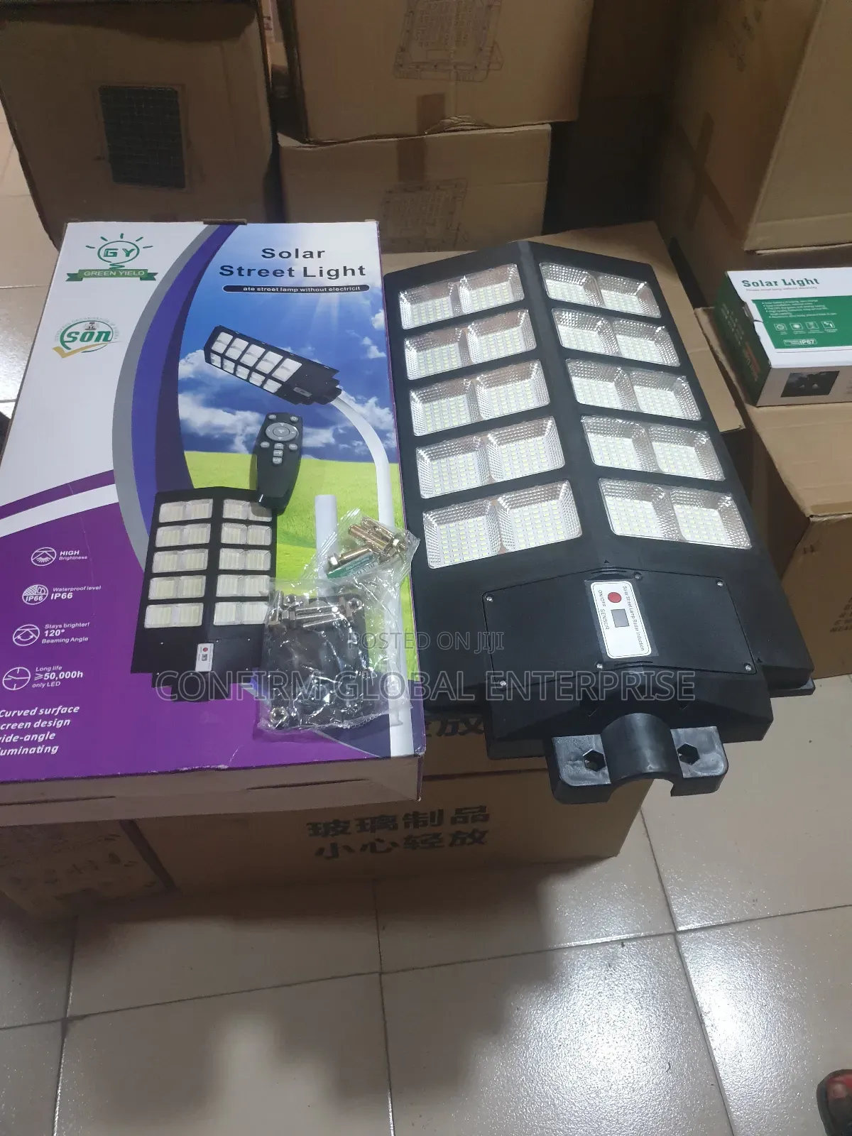 Powerful 2500w 20 Eyes All in One Solar Street Light With Panel