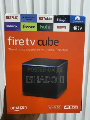 Amazon Fire Tv Cube, With Ai-Powered Wi-Fi 6e, Firetv