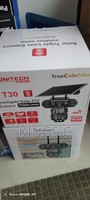 CCTV Solar 3 Lens Camera