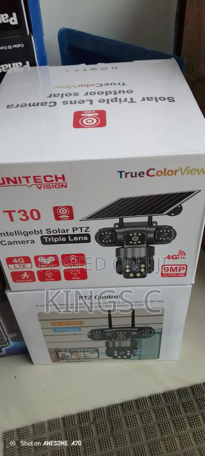 CCTV Solar 3 Lens Camera