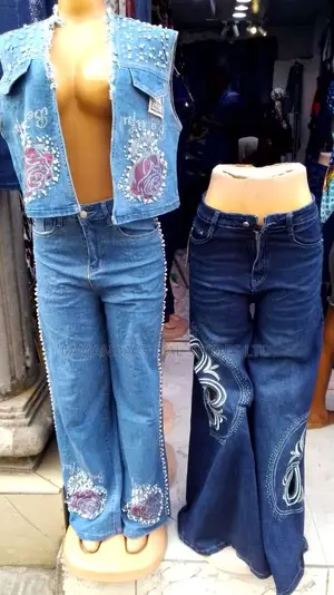 Jean Up and Down and Jean Trouser