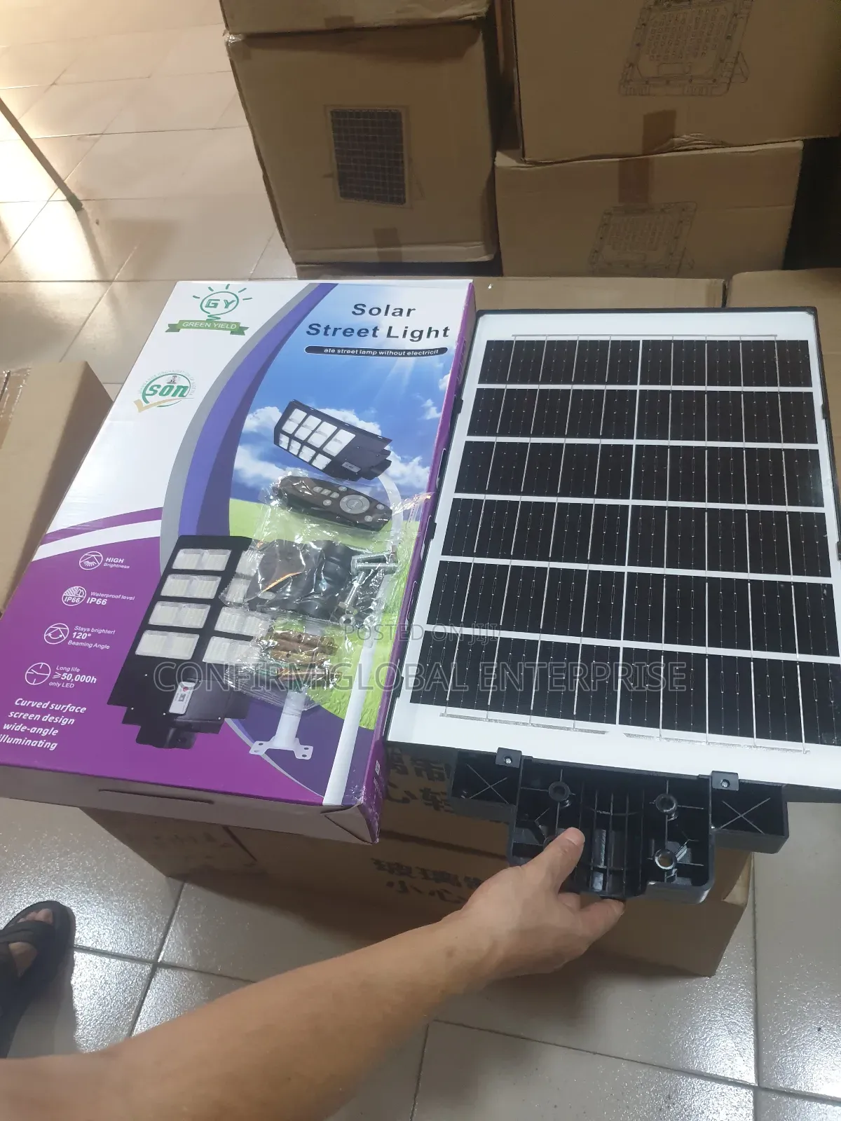 16 Eyes 2000w Solar Street Light With Remote Control