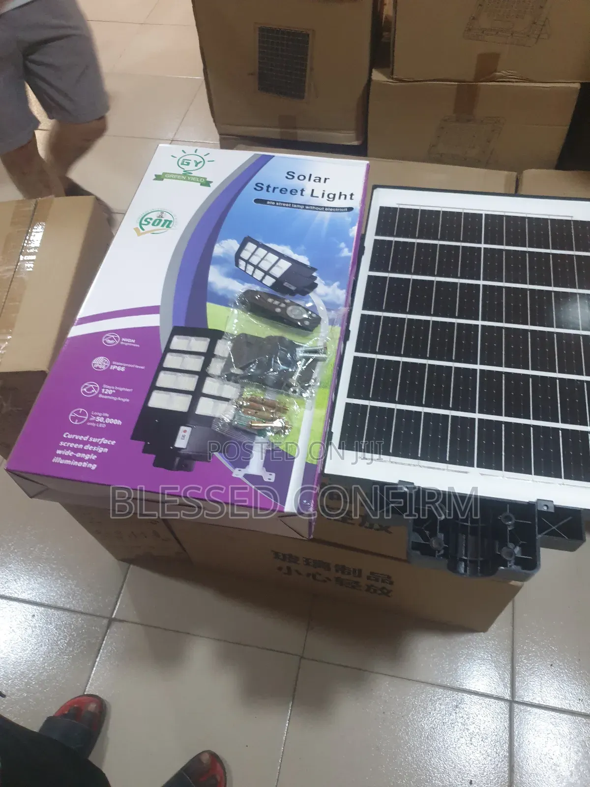Powerful 2000watts 16 Eyes Solar Street Light With Remote Control